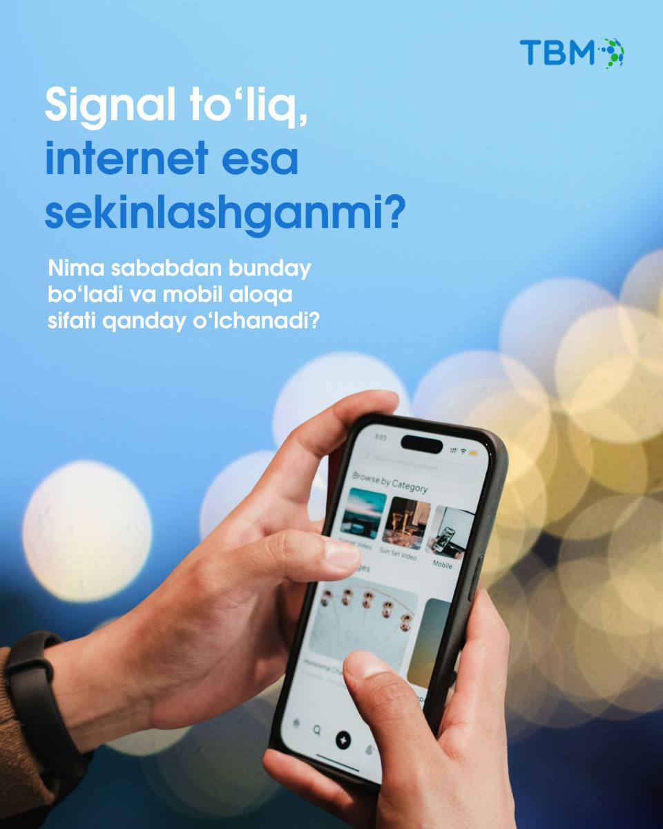 Mobil aloqa sifati qanday o‘lchanadi?